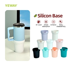 Custom Stainless Steel Tumbler Mug Tumbler Silicone Base Tray - Anti-Slip Protection